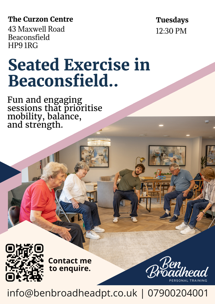 Poster from Ben Broadhead Personal Training