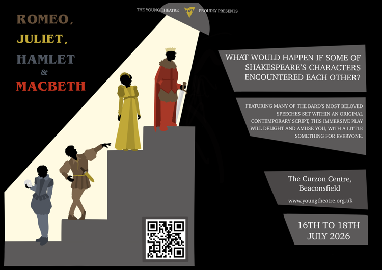 Romeo, Juliet, Hamlet & Macbeth Poster