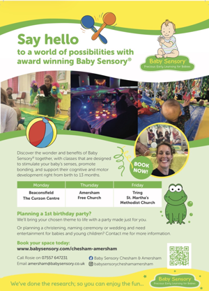 Poster from Baby Sensory